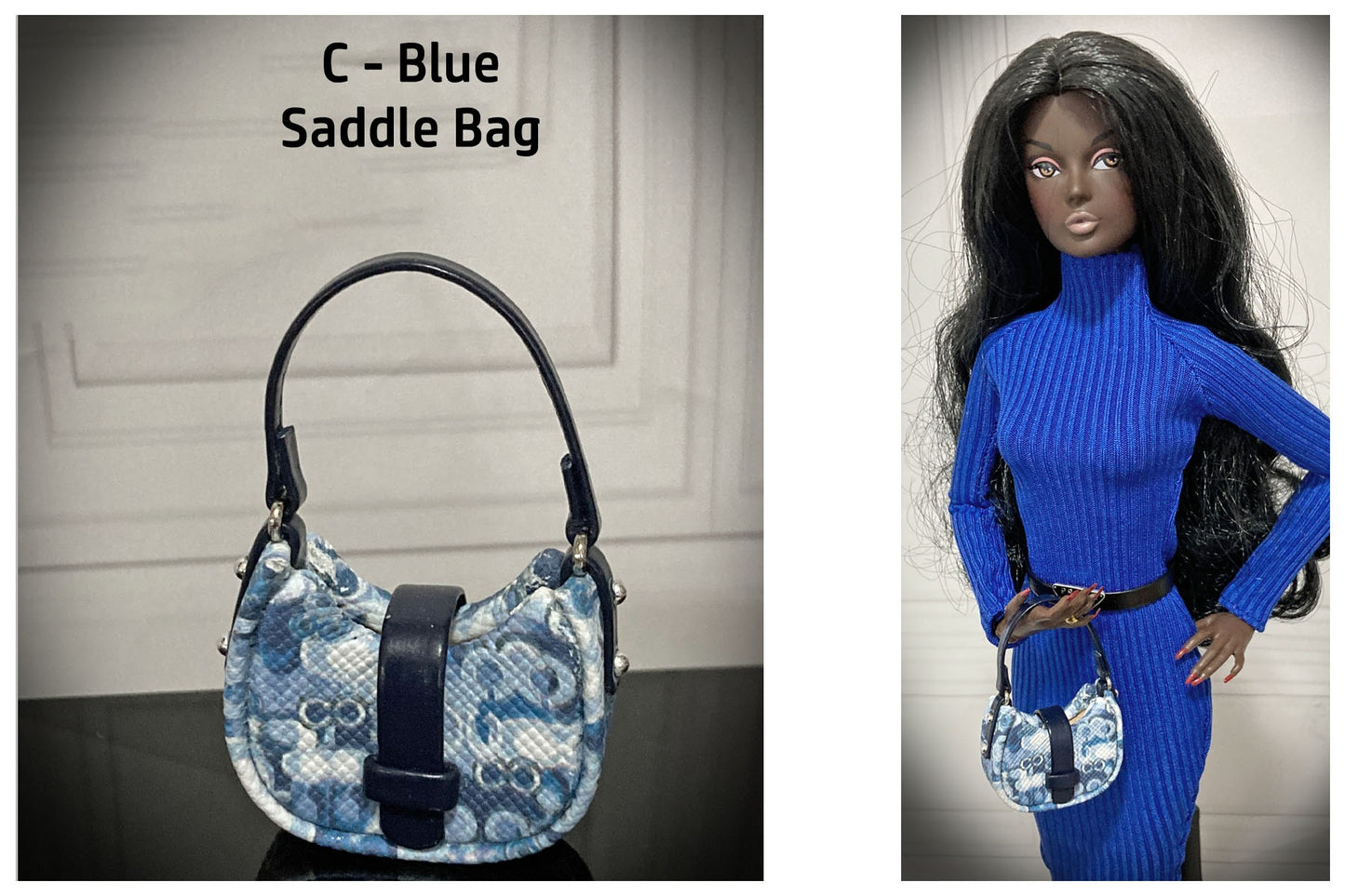 Bolsos para muñecas 1:6 como Barbie, Blythe, Integrity, JHA