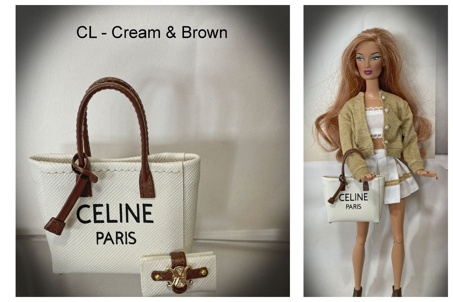 Bold Handbags for 1:6 Dolls like Barbie, Blythe, Integrity, JHA