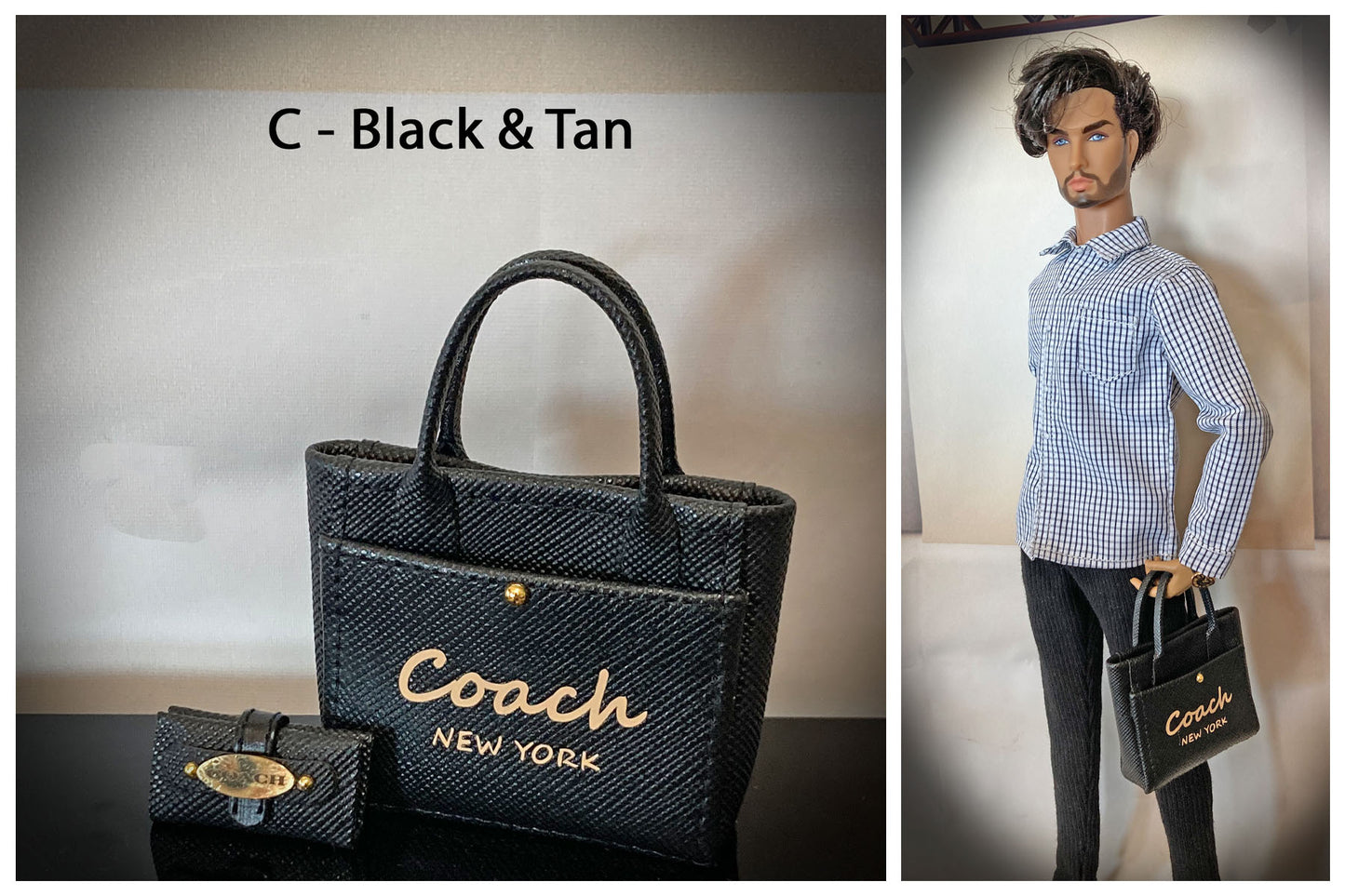 Bold Handbags for 1:6 Dolls like Barbie, Blythe, Integrity, JHA