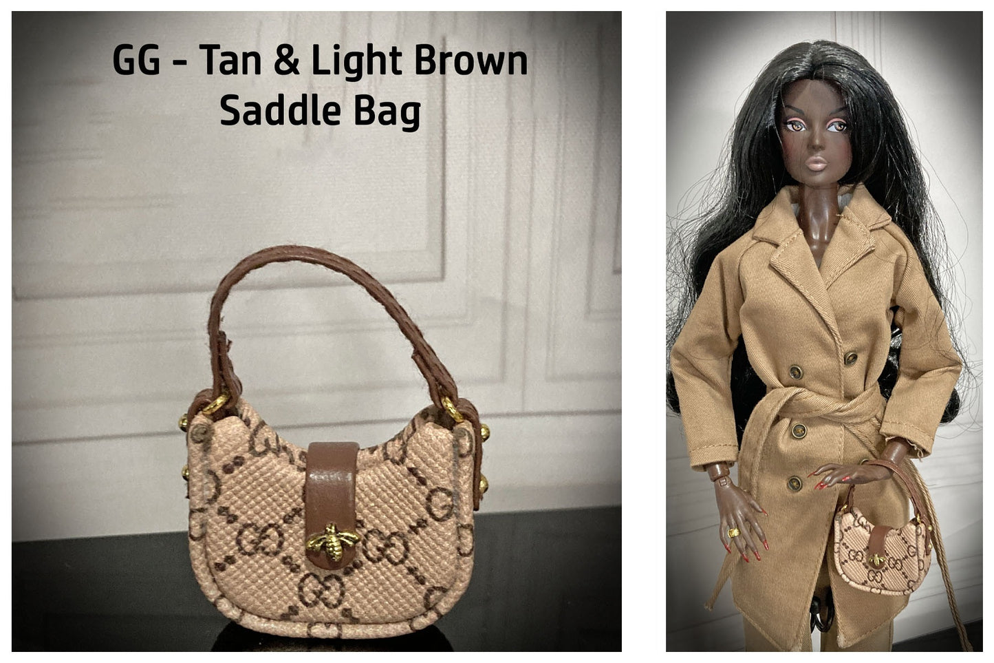 Mini Collection Handbags for 1:6 Dolls like Barbie, Blythe, Integrity, JHA