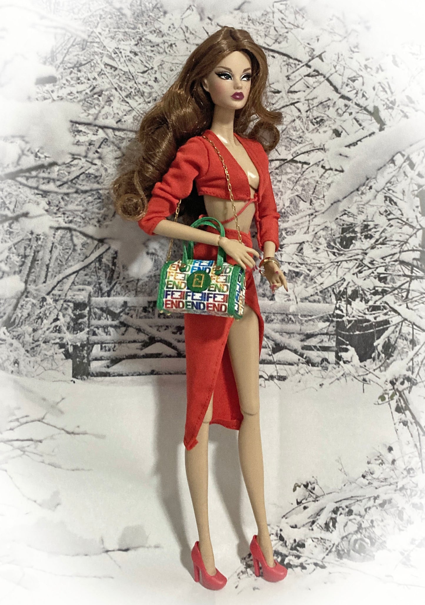 Handbags for 1:6 Dolls like Barbie, Blythe, Integrity, JHA