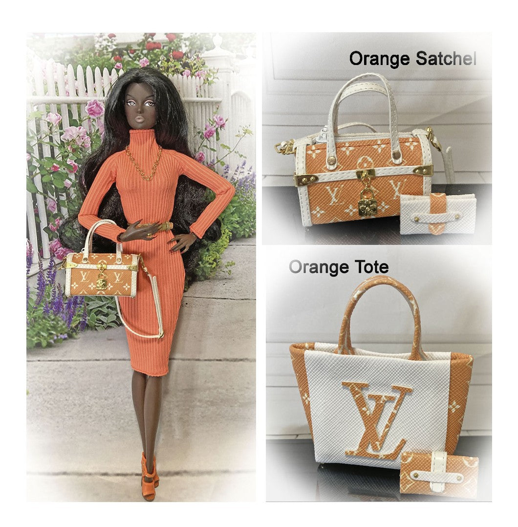 Arm Candy Handbags for 1:6 Dolls like Barbie, Blythe, Integrity, JHA