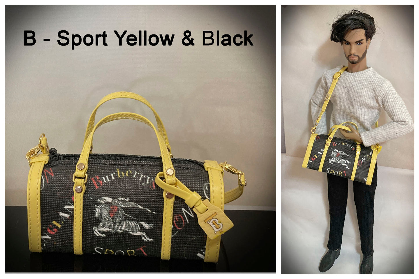 Duffle Bags for 1:6 Dolls