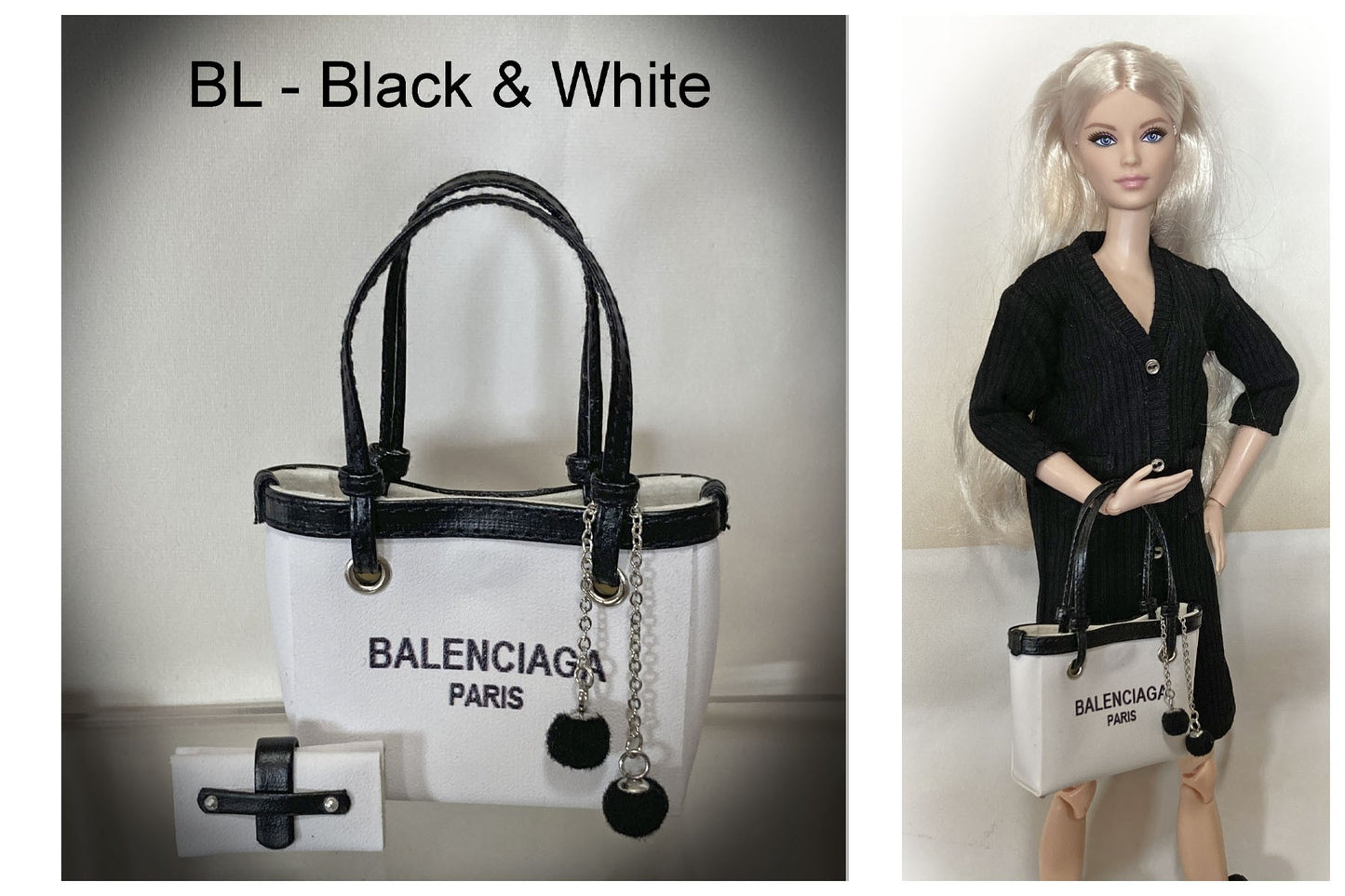 Bold Handbags for 1:6 Dolls like Barbie, Blythe, Integrity, JHA