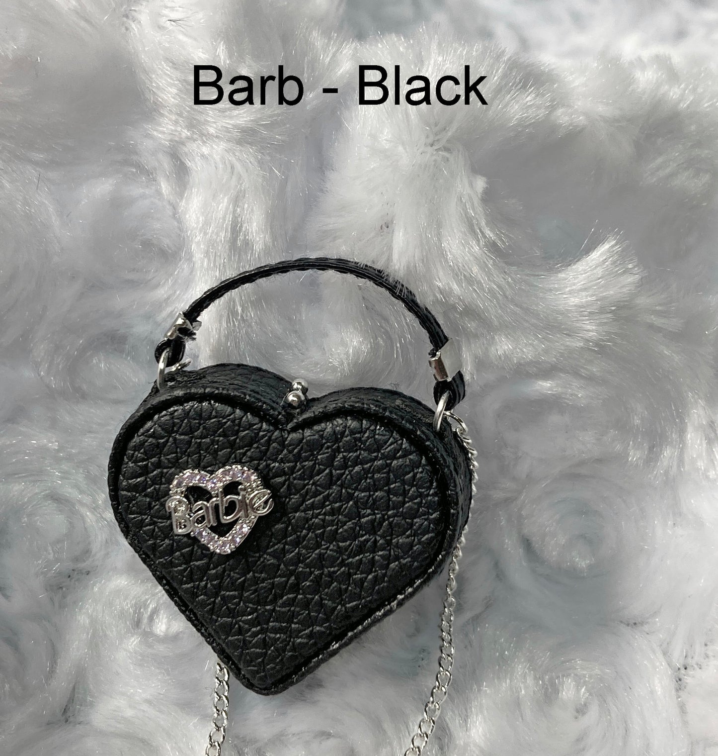 Heart Handbags for 1:6 Dolls like Barbie, Blythe, Integrity, JHA