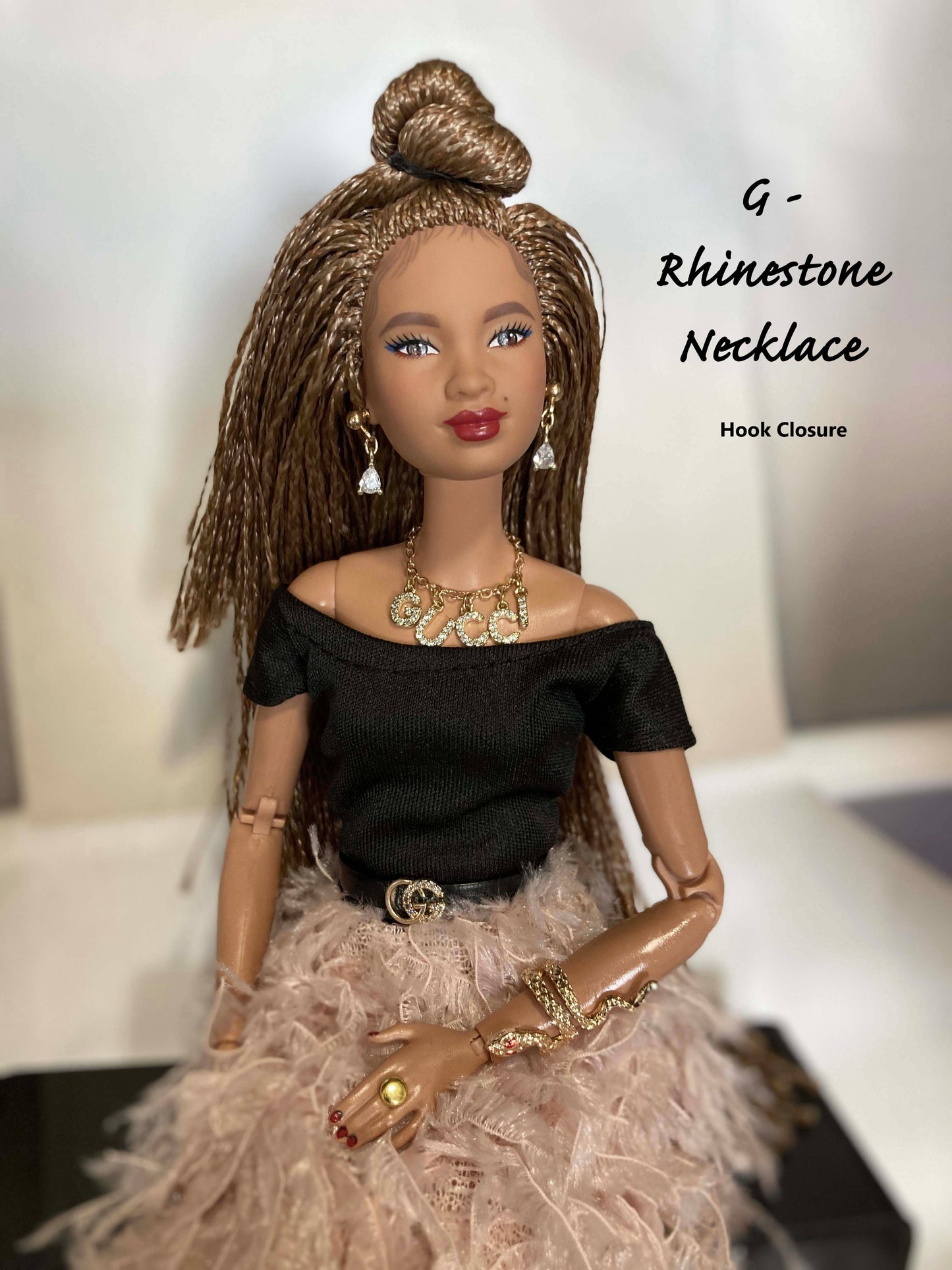 Rhinestone Jewelry for 1:6 Dolls 11 - 12"