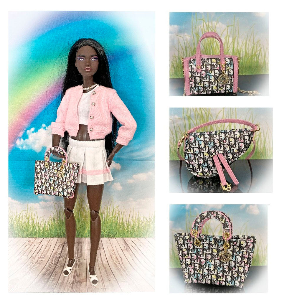 Handbags for 1:6 Dolls like Barbie, Blythe, Integrity, JHA