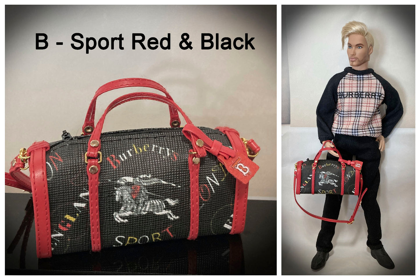 Duffle Bags for 1:6 Dolls