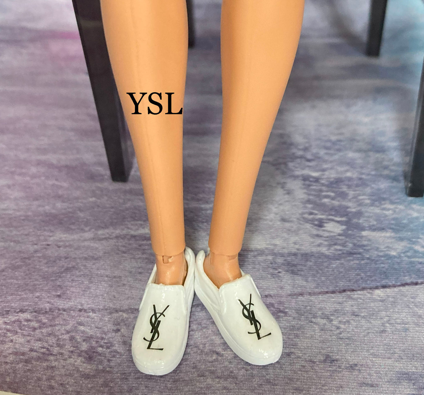 Zapatos náuticos para muñecas 1:6