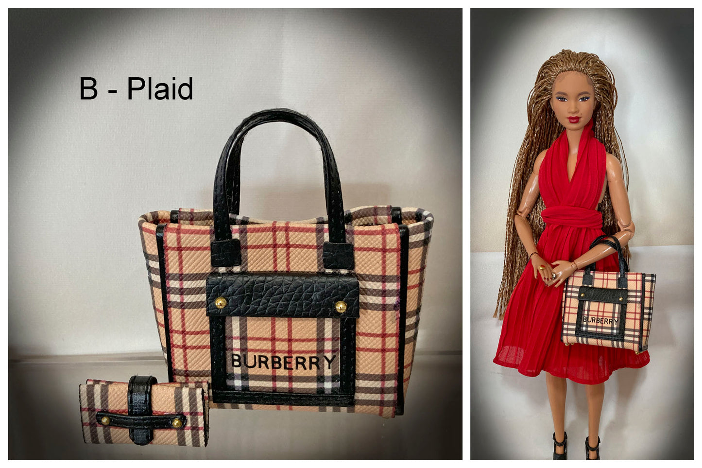 Bold Handbags for 1:6 Dolls like Barbie, Blythe, Integrity, JHA