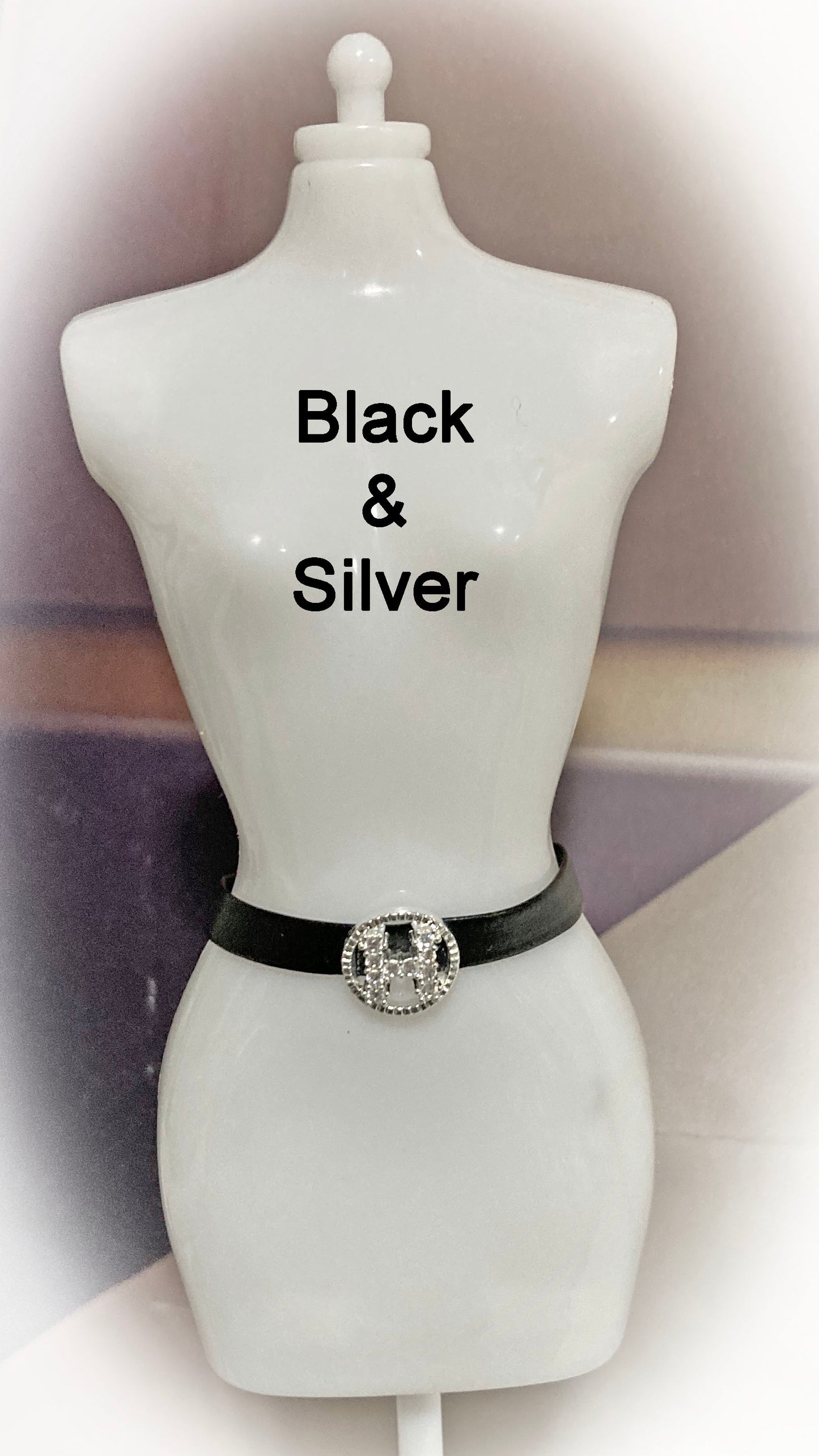 Fashion Belts for 1:6 Dolls