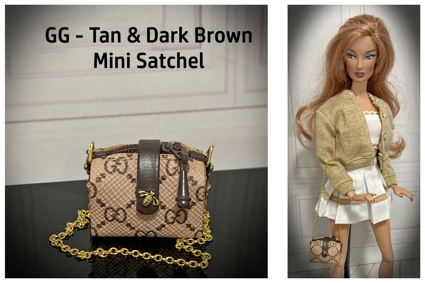 Mini Collection Handbags for 1:6 Dolls like Barbie, Blythe, Integrity, JHA