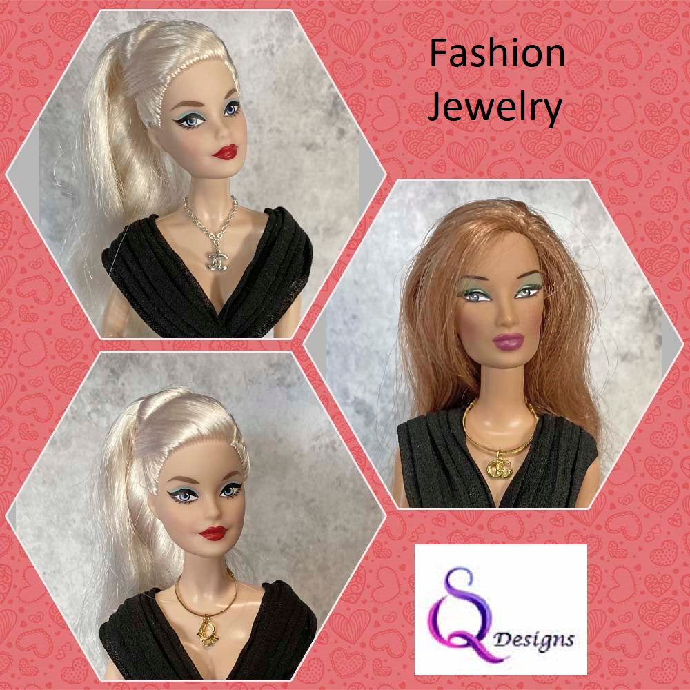 Fashion Jewelry for 1:6 Dolls 11 - 12"