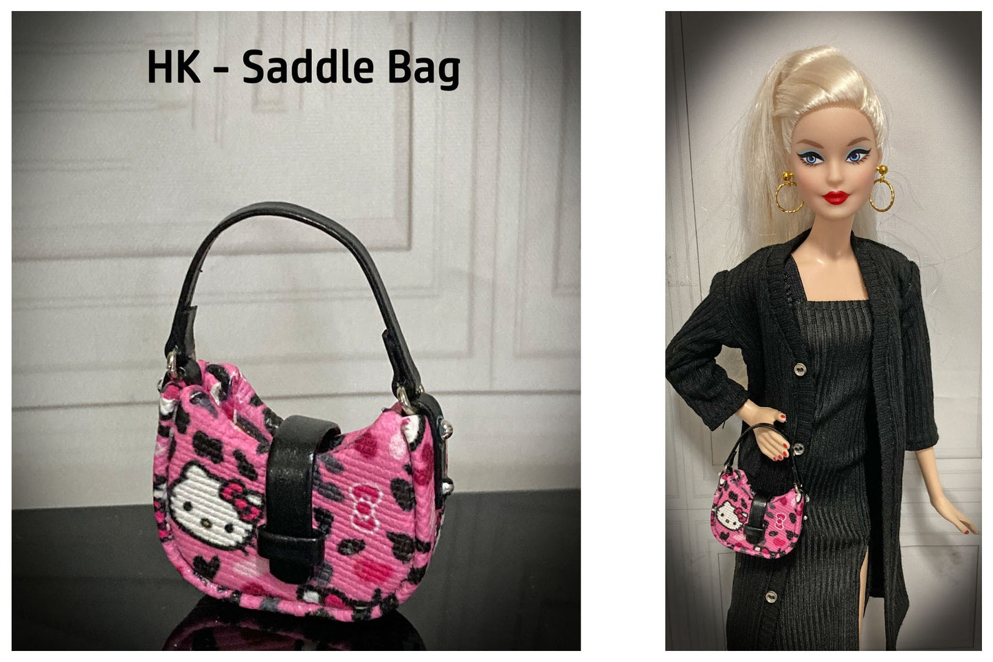 Mini Collection Handbags for 1:6 Dolls like Barbie, Blythe, Integrity, JHA
