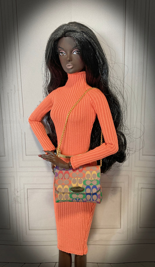 Shoulder Handbags for 1:6 Dolls like Barbie, Blythe, Integrity, JHA