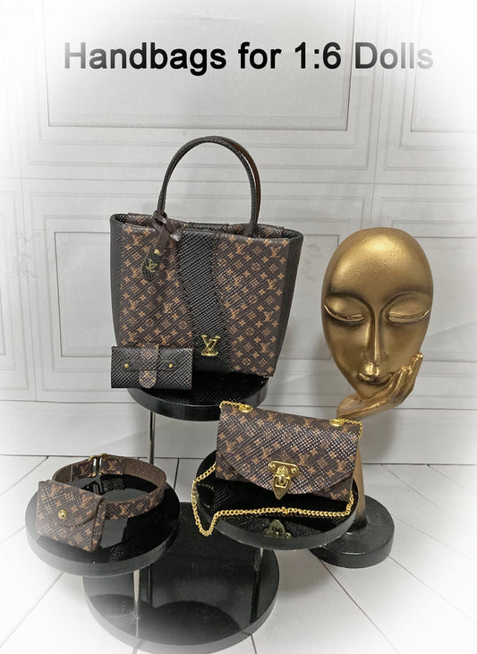 Handbags for 1:6 Dolls like Barbie, Blythe, Integrity, JHA