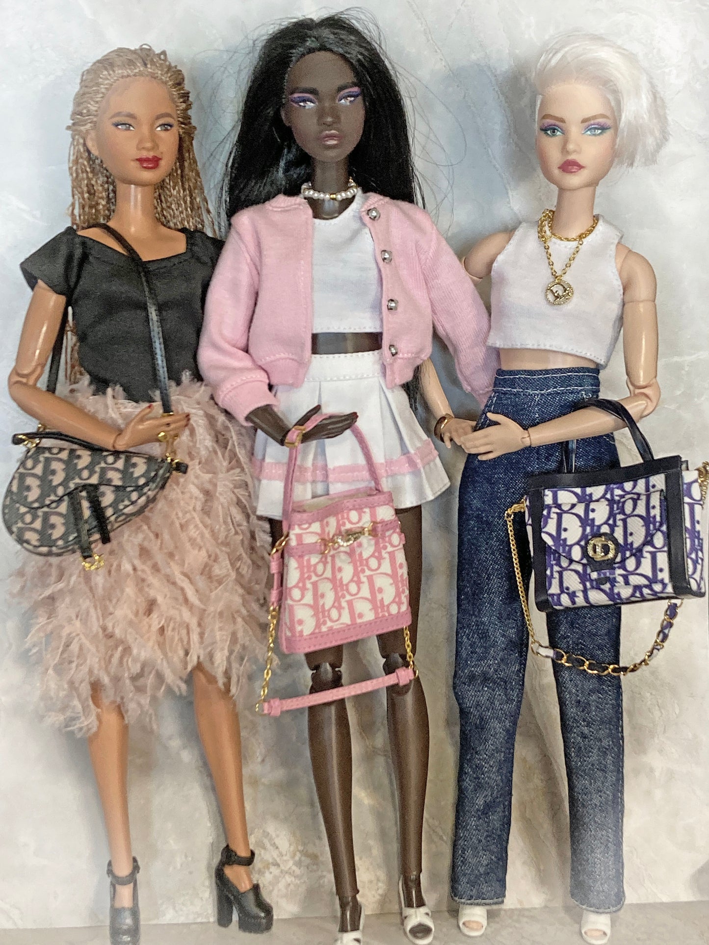 Handbags for 1:6 Dolls