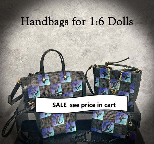 Handbags for 1:6 Dolls like Barbie, Blythe, Integrity, JHA