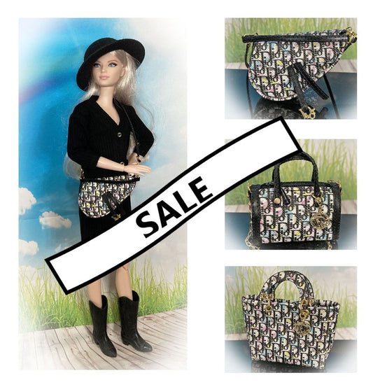 Handbags for 1:6 Dolls like Barbie, Blythe, Integrity, JHA