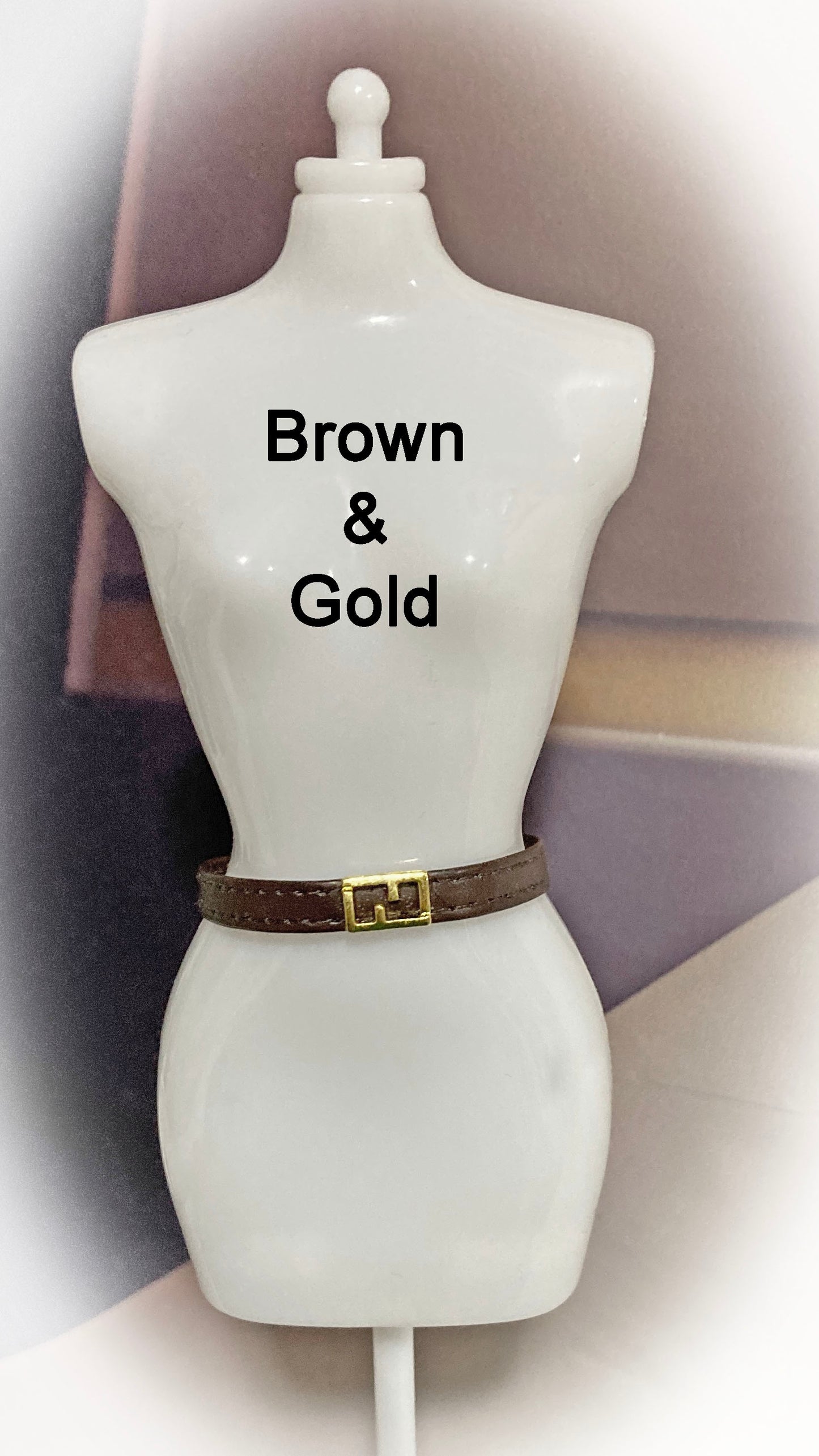Fashion Belts for 1:6 Dolls
