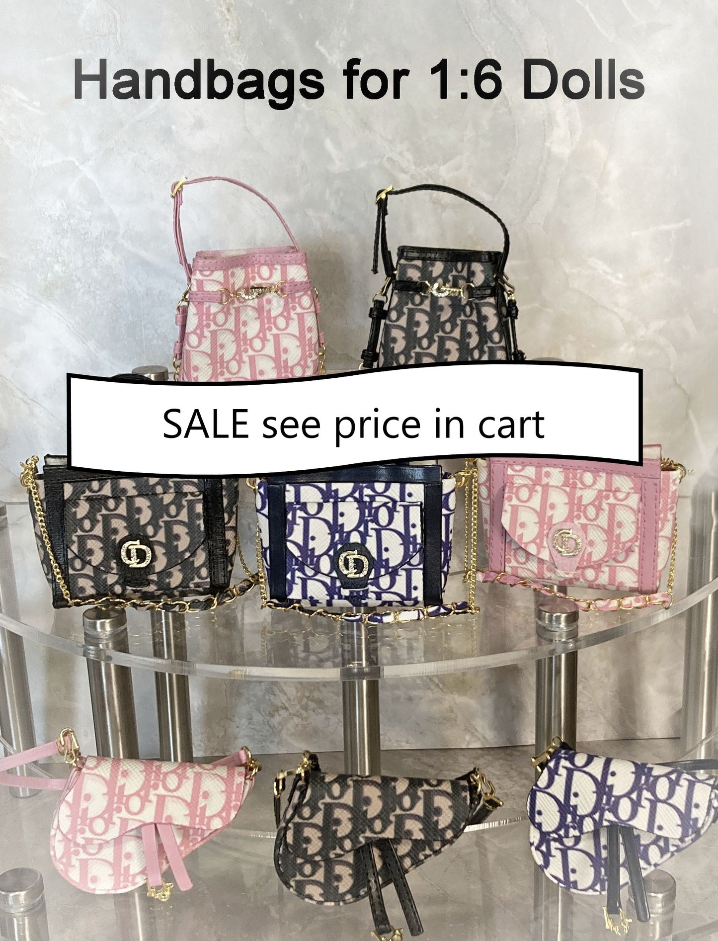 Handbags for 1:6 Dolls