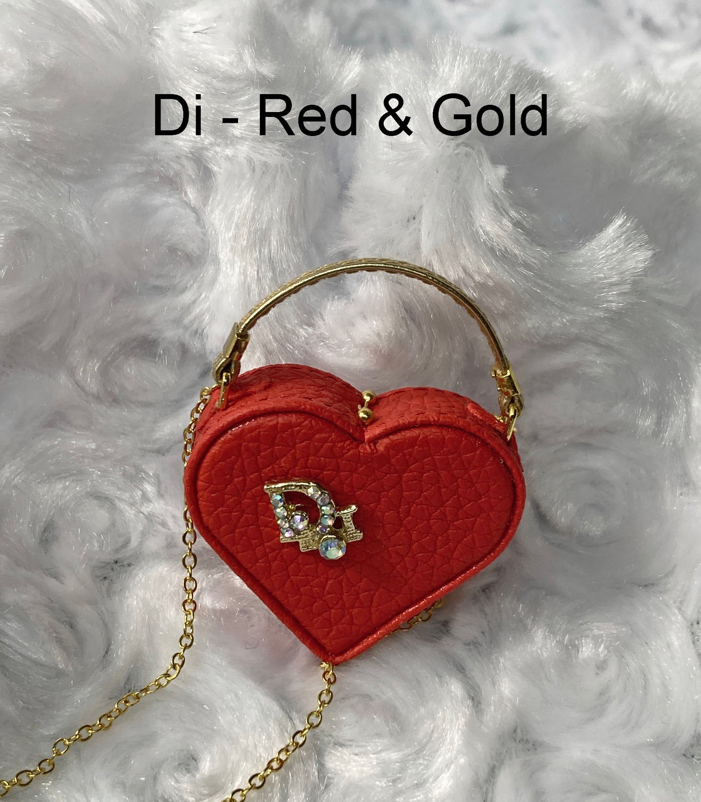 Heart Handbags for 1:6 Dolls like Barbie, Blythe, Integrity, JHA
