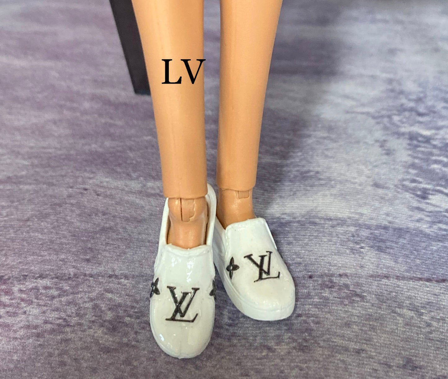 Zapatos náuticos para muñecas 1:6
