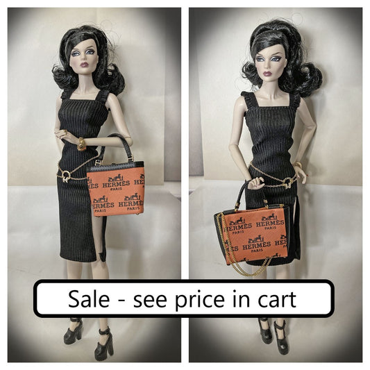 H - Handbags for 1:6 Dolls like Barbie, Blythe, Integrity, JHA