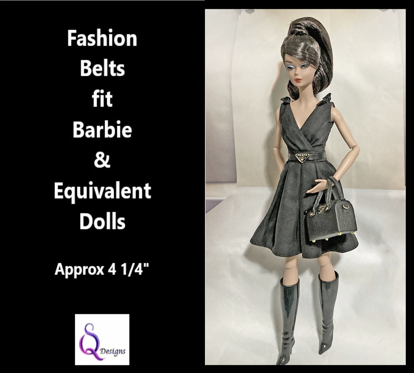 Fashion Belts for 1:6 Dolls